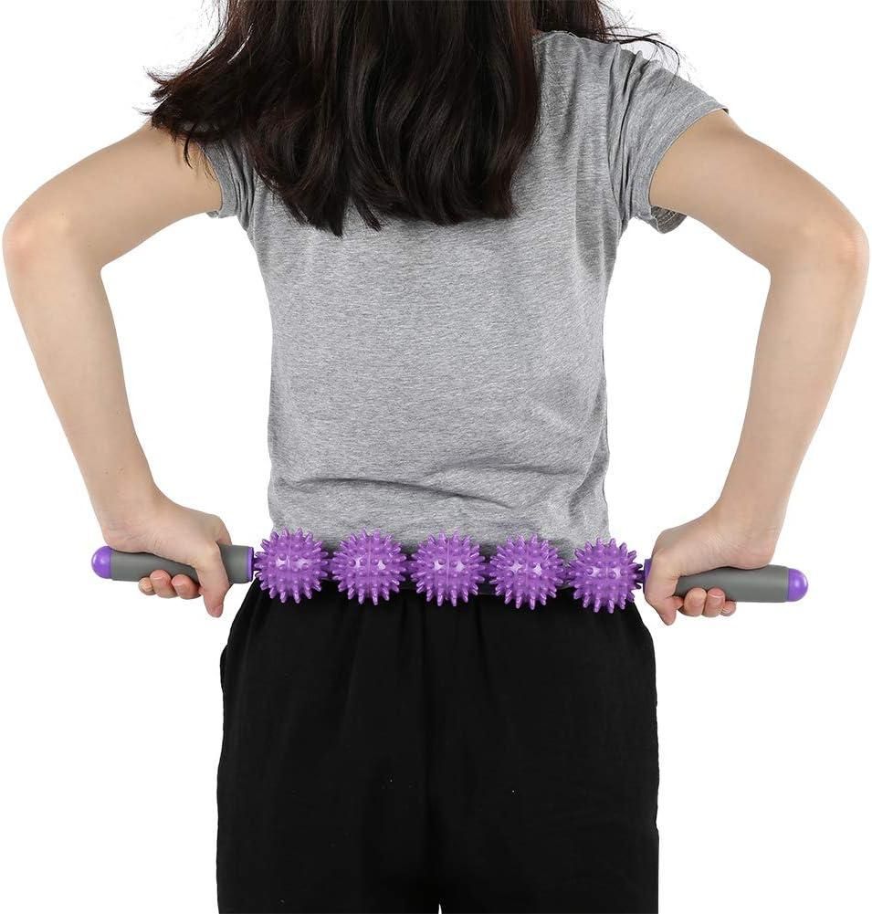 Massager Muscle Back Legs Deep Tissue Body Neck Pain Workout Execise StickRoller
